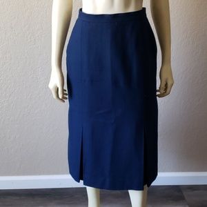 Vintage young Pendleton high waisted Blue skirt